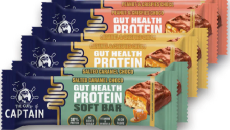 Gutsy Captain Darmgesundheit Protein Soft Bar Mixbox - 6 x 50g