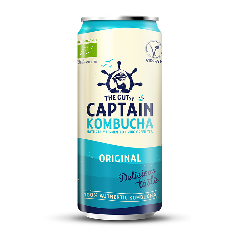 GUTsy Captain Kombucha - Original Dosen 20 x 250ml